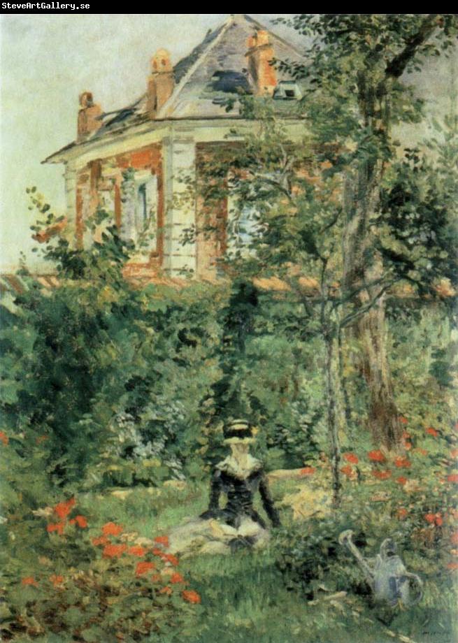 Edouard Manet Corner of the Garden at Bellevue